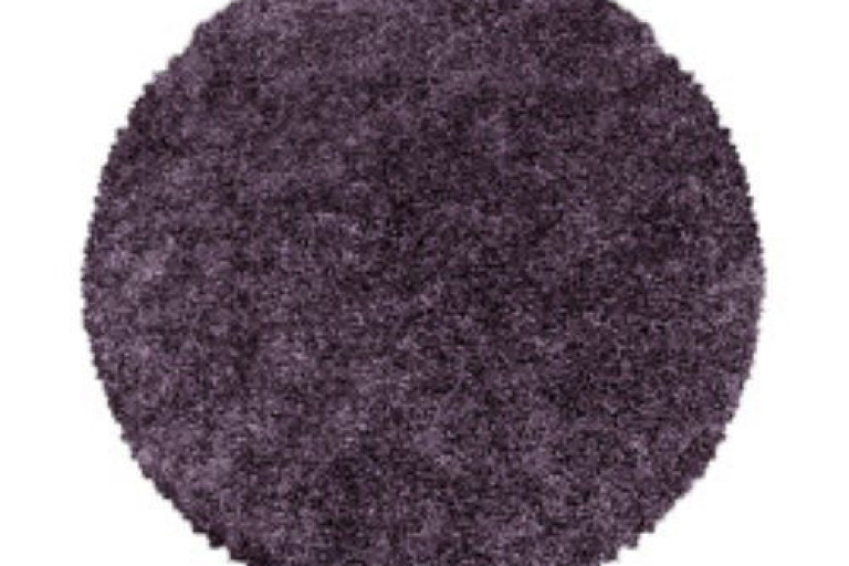 Kusový koberec Sydney Shaggy 3000 violett kruh