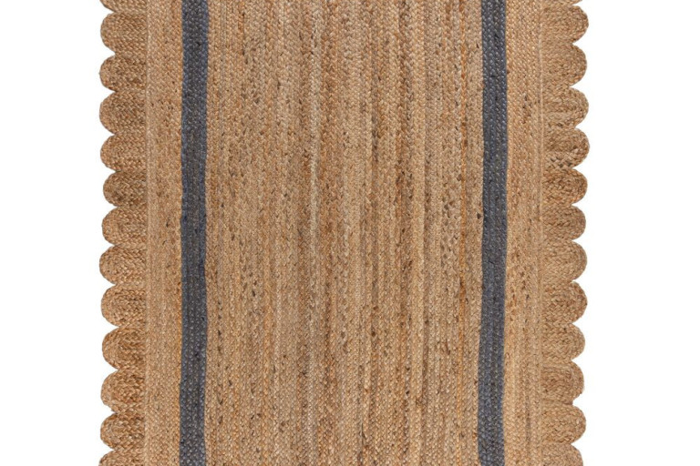 Kusový koberec Grace Jute Natural/Grey