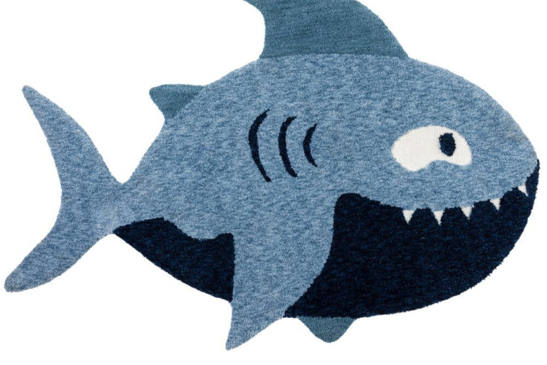 Kusový koberec Zest Kids Shark Blue