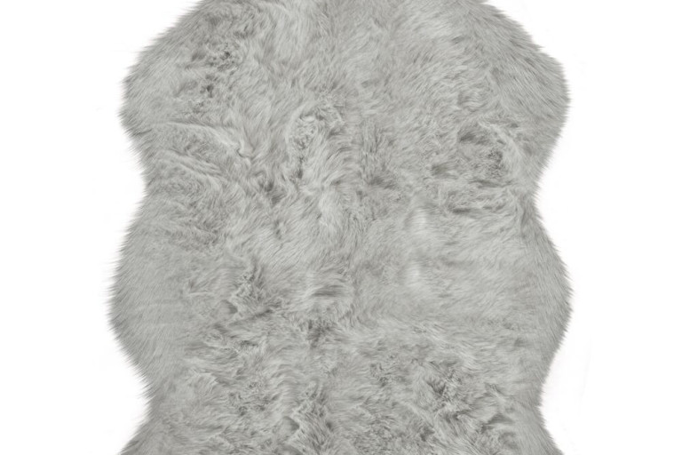 Kusový koberec Freja Faux Fur Copenhagen Smoke
