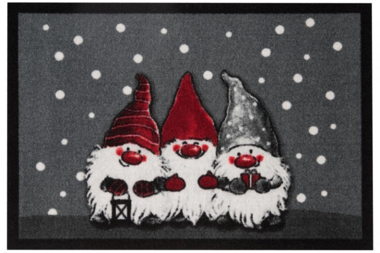 Vánoční rohožka skřítci