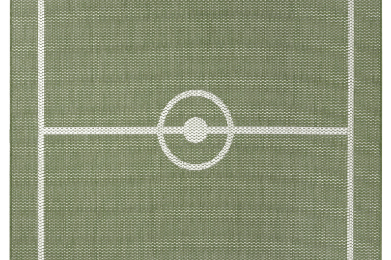 Dětský kusový koberec Flatweave Kids Rugs 104872 Green/Cream