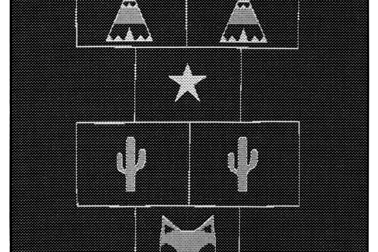 Dětský kusový koberec Flatweave Kids Rugs 104874 Black/Cream