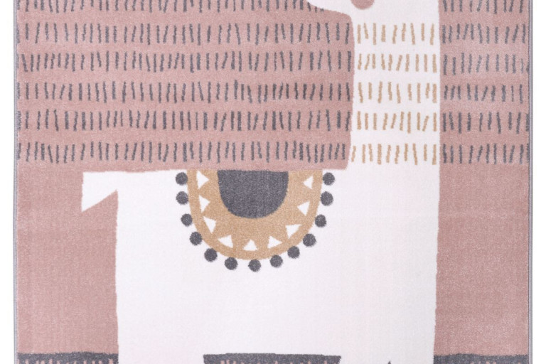 Dětský koberec New Adventures 105322 Pastel pink Gray