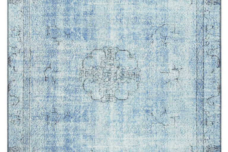 Kusový orientální koberec Chenille Rugs Q3 104782 Light-Blue