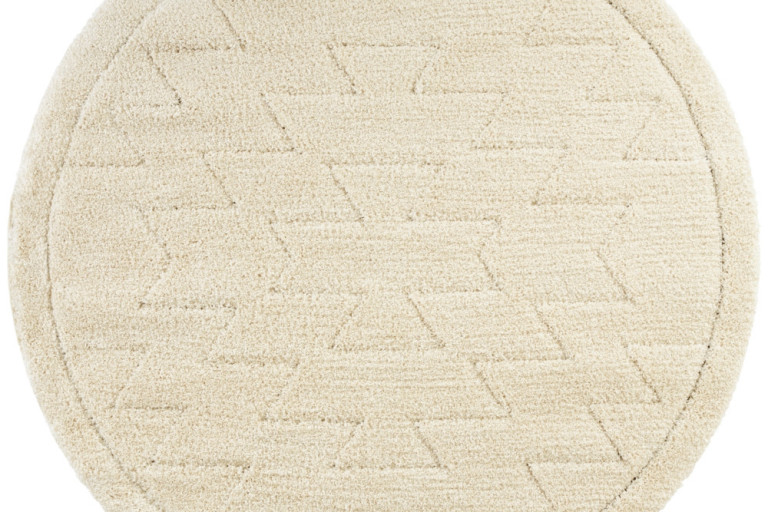 Kusový koberec Norwalk 105106 cream kruh