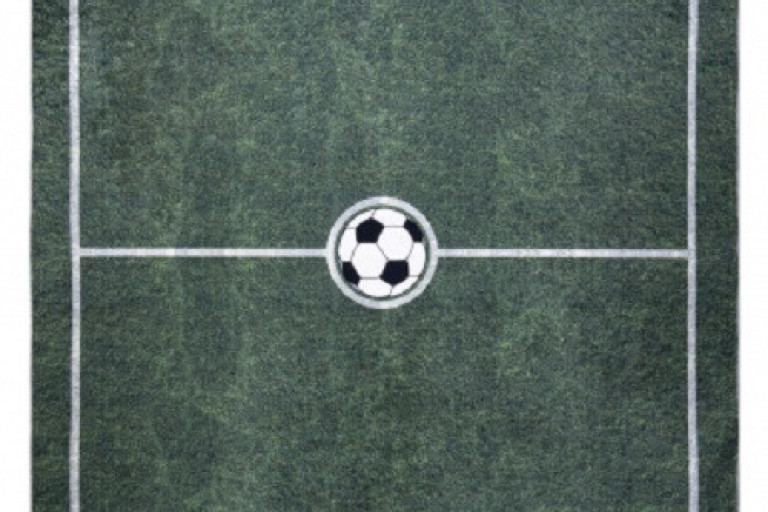 Dětský kusový koberec Bambino 2138 Football green