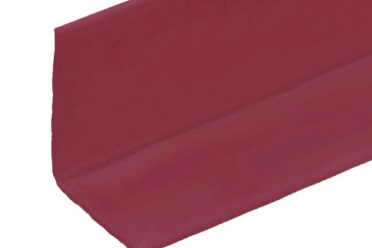 Sokl pro PVC - tmavě červená