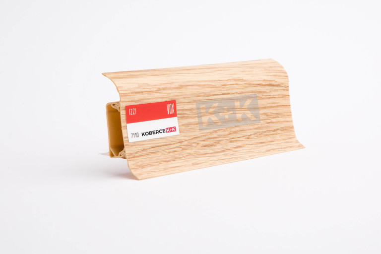 Obvodová soklová lišta plastová (pro PVC a vinyl) dub písek 7110 - 250cm