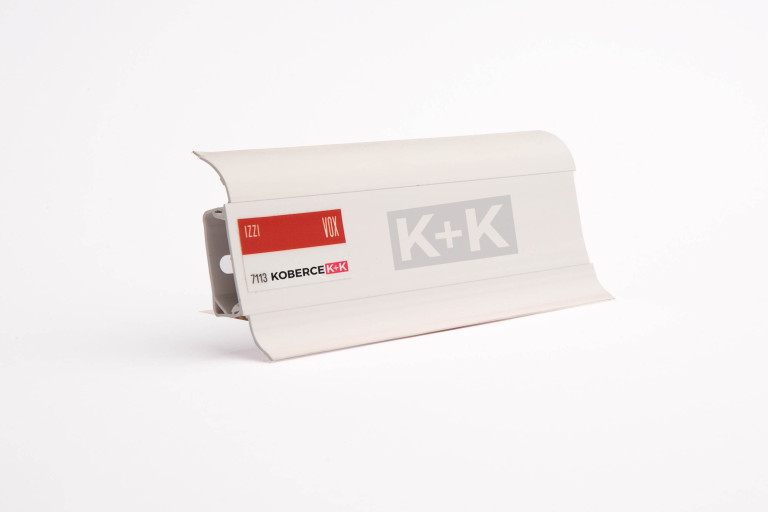 Obvodová soklová lišta plastová (pro PVC a vinyl) bílá 7113 - 250cm