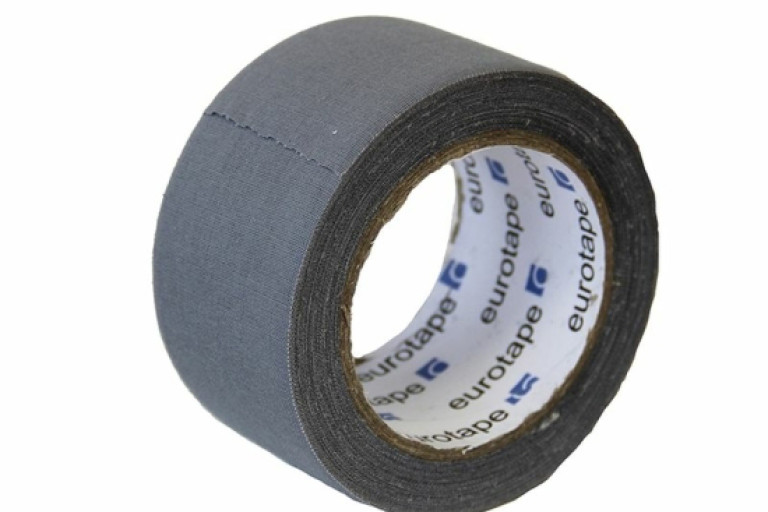 Textilní lepící páska (kobercová páska) - šedá