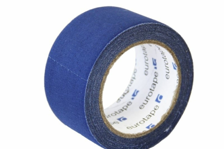 Textilní lepící páska (kobercová páska) - modrá