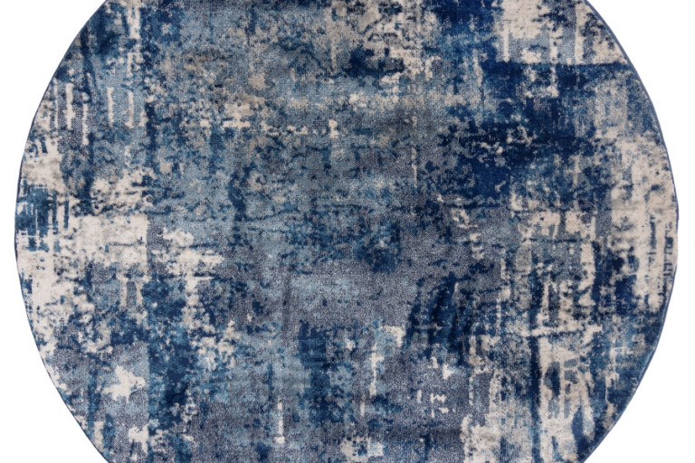 Kusový koberec Cocktail Wonderlust Dark-blue kruh