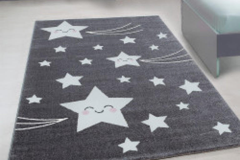 Dětský koberec Kids 610 grey