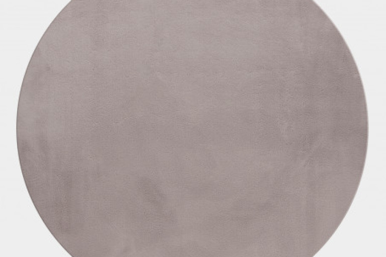 Kusový koberec kruh Pouffy 5100 beige