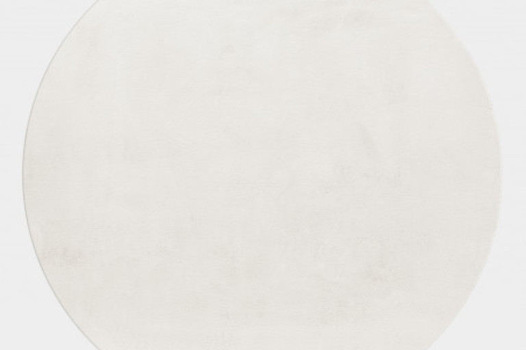 Kusový koberec kruh Pouffy 5100 cream