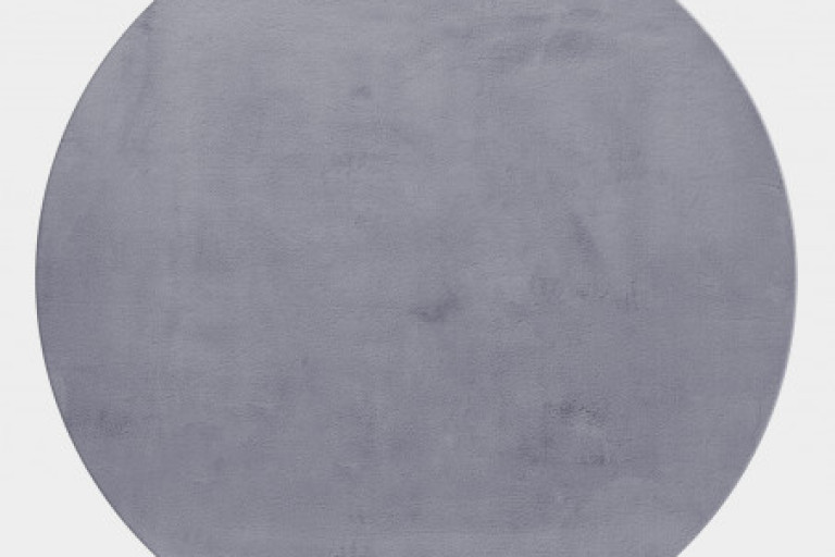 Kusový koberec kruh Pouffy 5100 grey