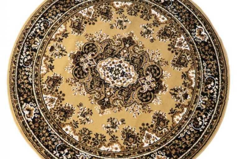 Kusový koberec Escape kruh 510480 béžová