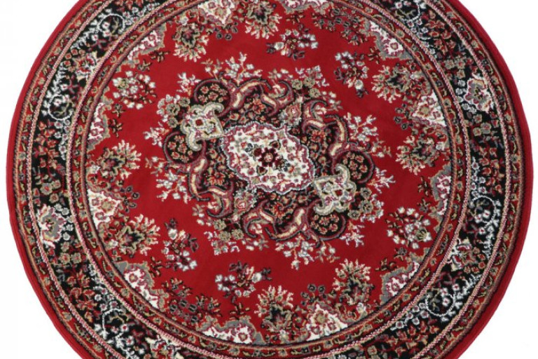 Kusový koberec Escape kruh 510480 červená