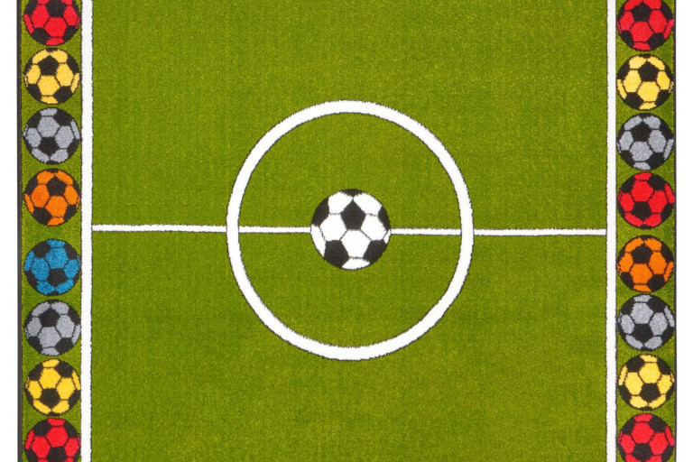 Dětský koberec fotbalové hřiště New Adventures 105301 Green