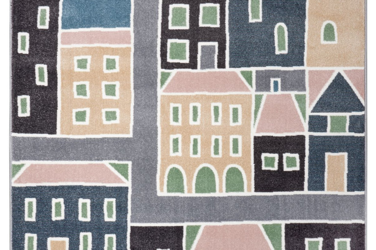 Dětský koberec New Adventures 105320 Pastel Colors Multicolored