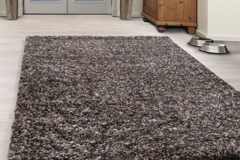 Kusový koberec Enjoy shaggy 4500 taupe