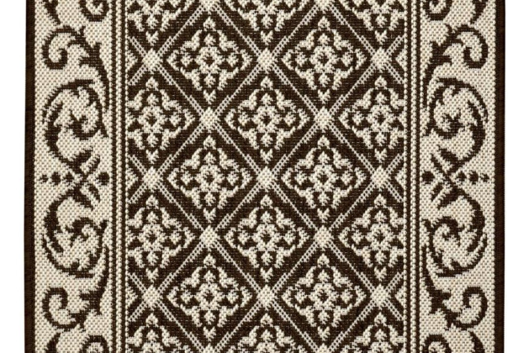 Běhoun Weave 105260 Taupe Brown Cream