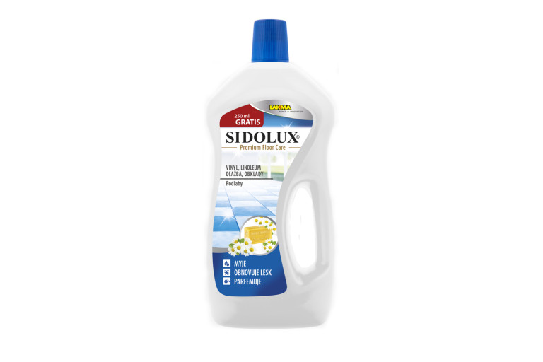 Sidolux Premium Floor Care - Vinyl,linoleum, dlažba, obklady - Marseillské mýdlo750ml