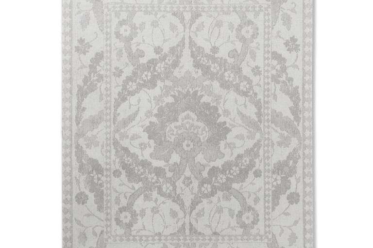 Ručně tkaný žákárový koberec Laura Ashley Newborough steel 81604
