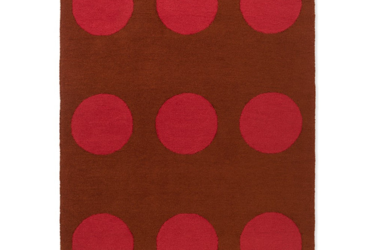 Ooutdoorový koberec B&C Habitat festival dots red 495800