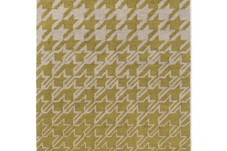 Outdoorový koberec Ted Baker Houndstooth mustard 455706