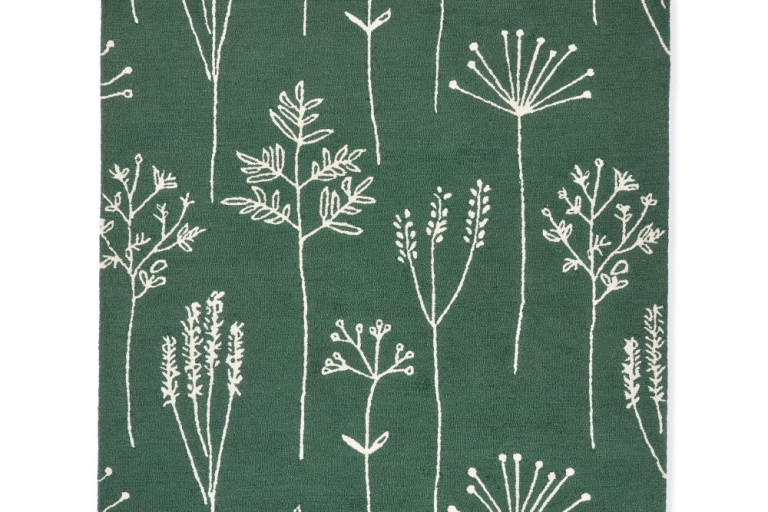 Vlněný kusový koberec Scion Stipa Forest 126407