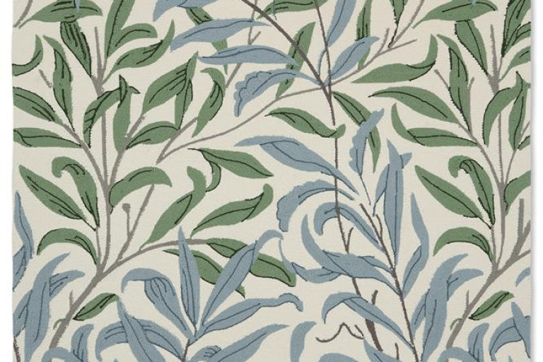 Outdoorový koberec Morris & Co Willow boughs leafy arbor 428607