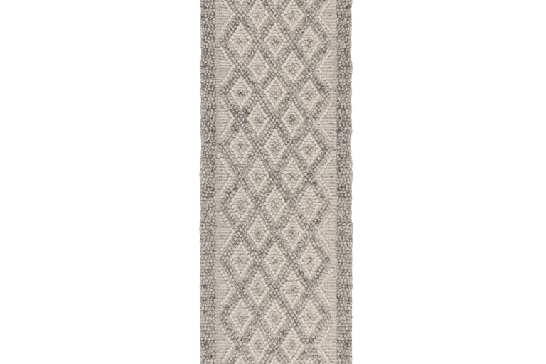 Ručně tkaný běhoun Minerals Diamond Grey