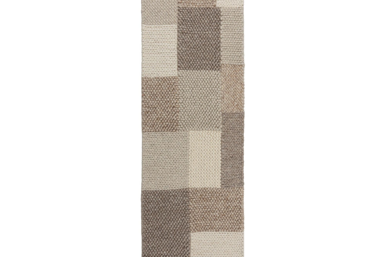 Ručně tkaný běhoun Minerals Patchwork Natural