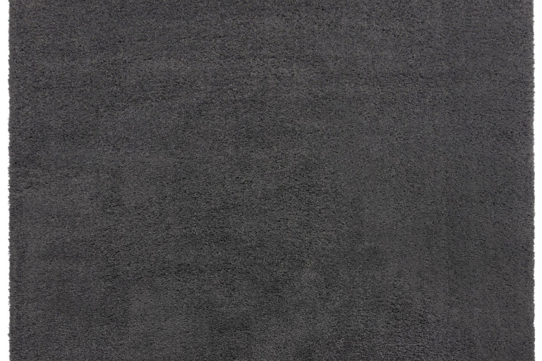 Kusový koberec Shaggy Teddy Charcoal čtverec