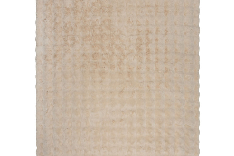 Kusový koberec Waffle Faux Fur Ivory