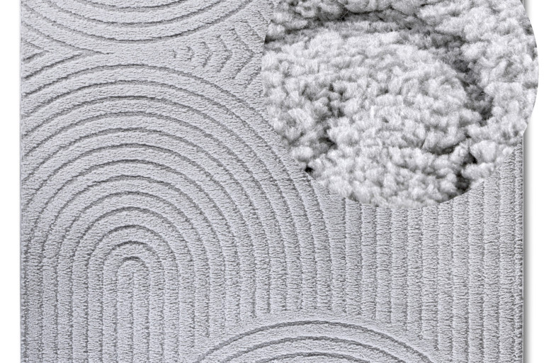 Kusový koberec New York 106205 Light Grey