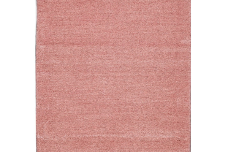Ručně všívaný kusový koberec Asra wool starorůžová