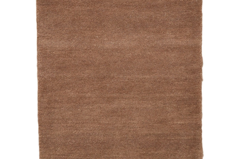 Ručně všívaný kusový koberec Asra wool hnědá