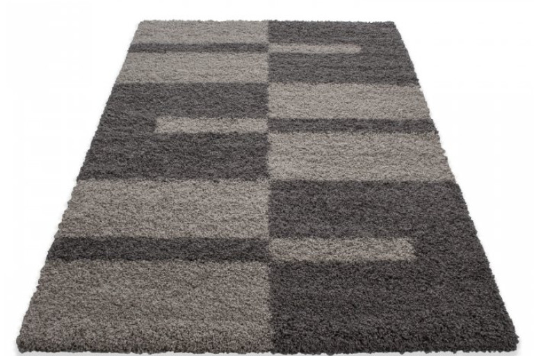 Kusový koberec Gala shaggy 2505 taupe