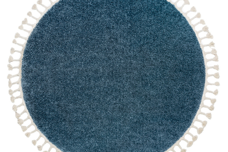 Kusový koberec Berber 9000 blue kruh