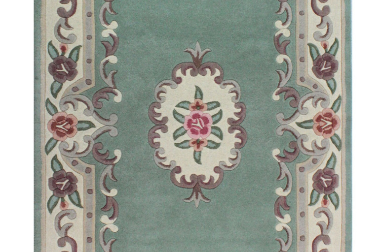 Ručně všívaný kusový koberec Lotus premium Green