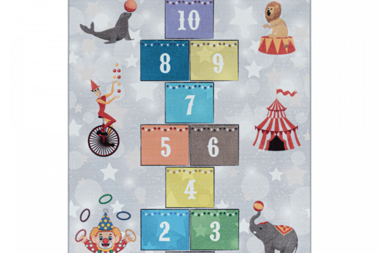 Dětský koberec Play 2909 grey skákací panák