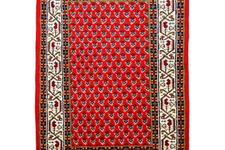 Kusový ručně tkaný koberec Mir red
