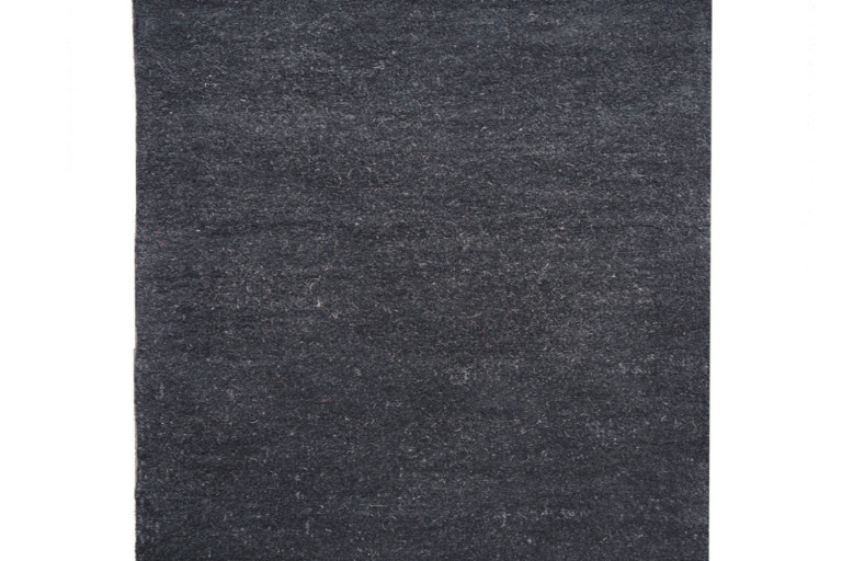 Ručně všívaný kusový koberec Asra wool černá