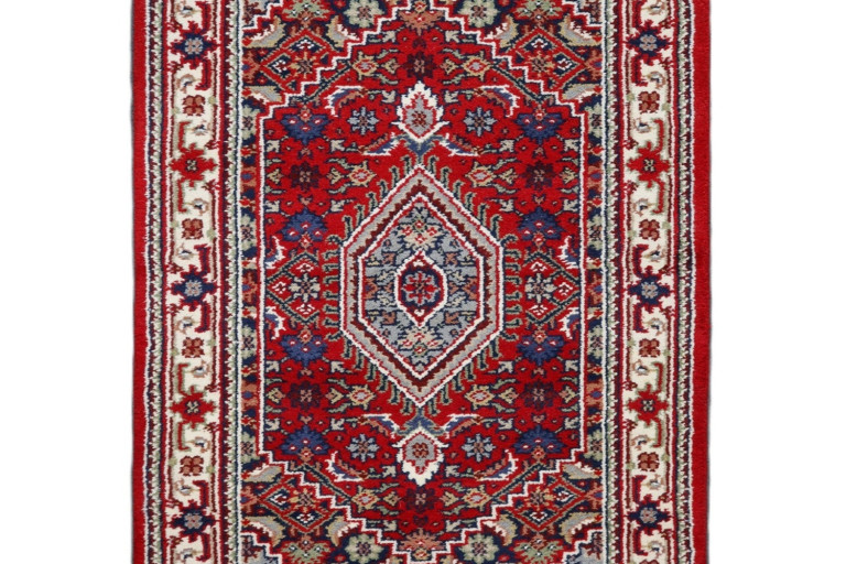 Kusový ručně tkaný koberec Bidjar red