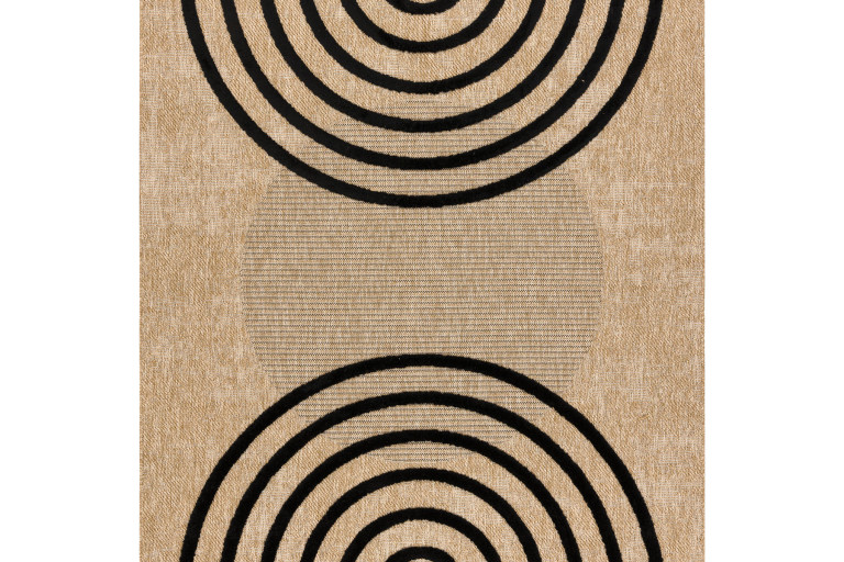 Kusový koberec Spark 0688 beige/black