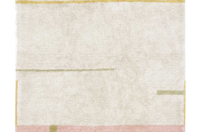 Kusový koberec Eco City Lanes Vintage Nude