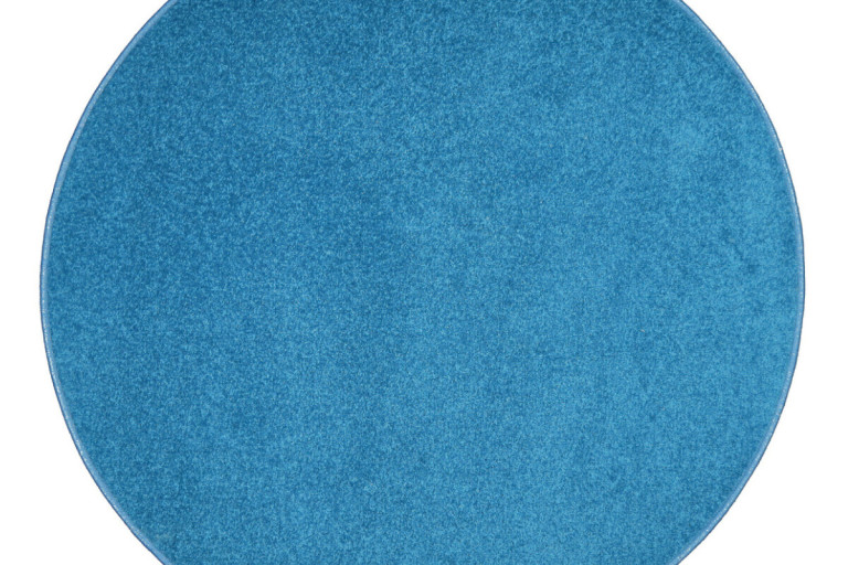 Kusový koberec Eton tyrkys kruh